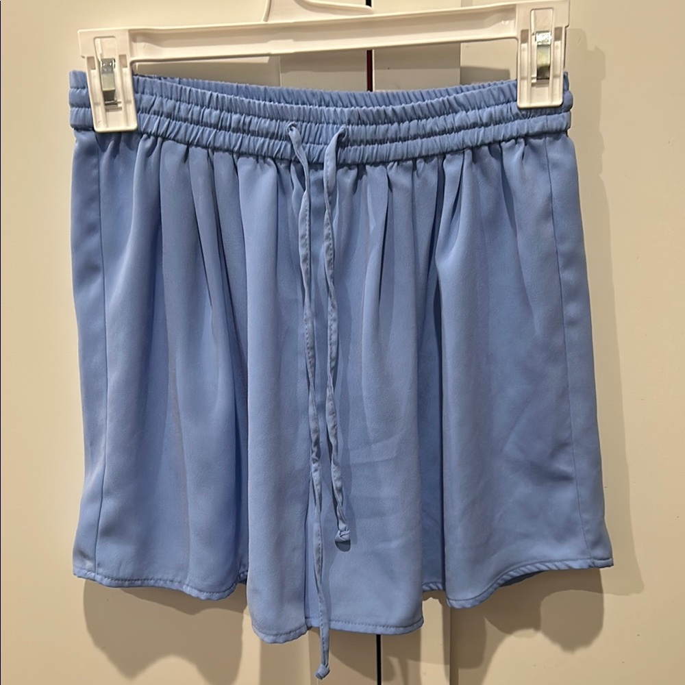 J. Crew Light Blue Drawstring Shorts
